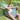 Canvas Baby Swing Seat with Wooden Bars